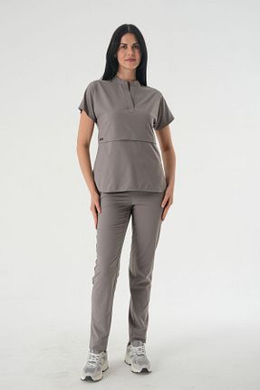 لباس ایمنی کار طوسی almesta - کد 822866758