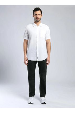 شلوار سفید مردانه فاق بلند Lee Cooper - کد 919908651