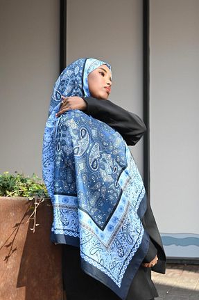 شال سرمه ای زنانه Pull Scarfs - کد 899775325