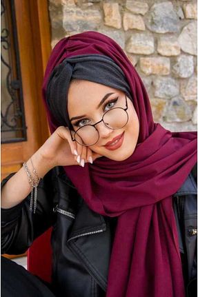 کلاه شنای حجاب طوسی زنانه Aişe Tesettür - کد 862229940