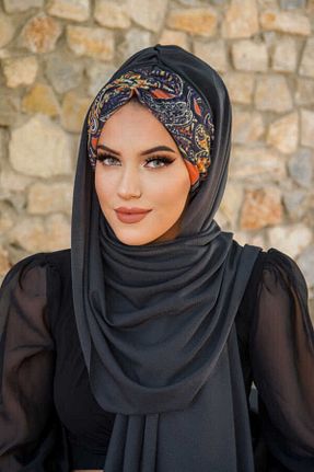 کلاه شنای حجاب طوسی زنانه Aişe Tesettür - کد 871358796