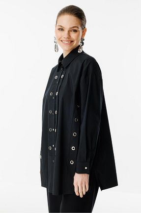 ست بالاتنه و پائین تنه حجاب مشکی زنانه رگولار Ghisa - کد 919957188