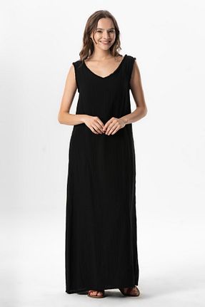 لباس مشکی زنانه بافتنی Eliş Şile Bezi - کد 919956636