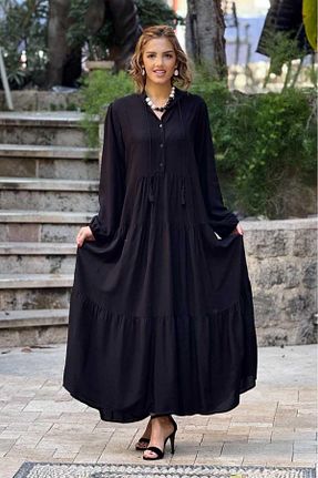 لباس مشکی زنانه بافتنی Nevin Kaya Moda - کد 920006520