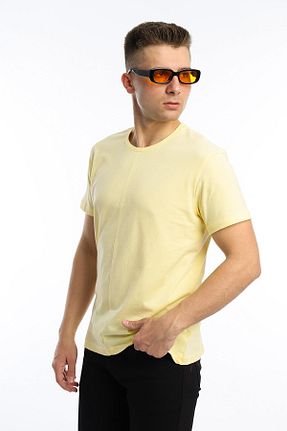 تیشرت زرد مردانه رگولار Polo State - کد 820482055
