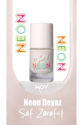 لاک ناخن سفید mov - کد 833863237