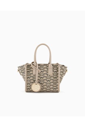 کیف دوشی بژ زنانه Emporio Armani - کد 920200447
