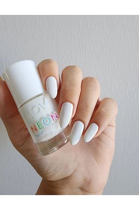 لاک ناخن سفید mov - کد 833863237