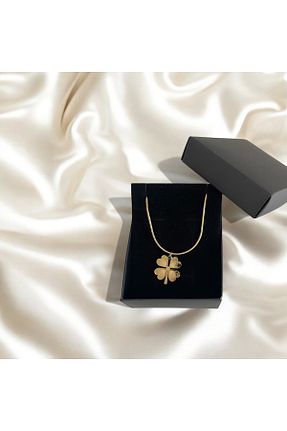گردنبند استیل ( فولاد ) متالیک زنانه استیل ضد زنگ EDZTRD - کد 920005176