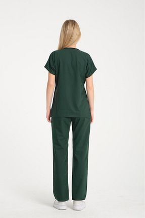 ست بالاتنه و پائین تنه سبز زنانه بافتنی YILMAZ - کد 921082957