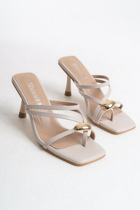 کفش مجلسی بژ زنانه چرم مصنوعی Shoesers - کد 920038873