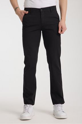 شلوار مشکی مردانه پنبه ای muzzo jeans - کد 920038914