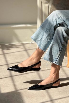 بابت مشکی زنانه پارچه ای NİŞANTAŞI SHOES - کد 917941061