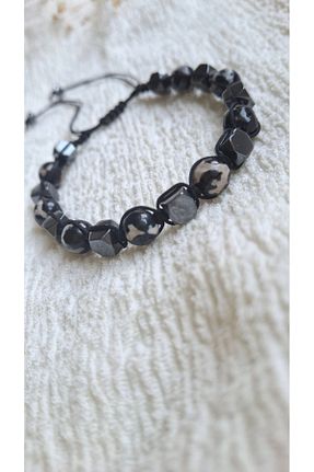 دستبند جواهر رنگی مردانه سنگ طبیعی Ata Aura - کد 920054522