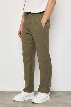 شلوار خاکی مردانه پارچه İLKCET MODA - کد 920072876