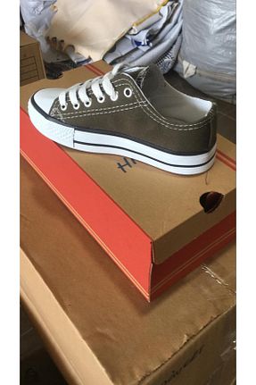 کفش اسنیکر خاکی بچه گانه بند دار rabellashoes - کد 921099358