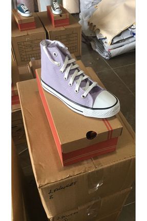 کفش کژوال بنفش زنانه پارچه ای rabellashoes - کد 921101621