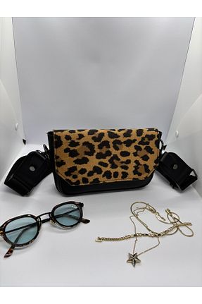 کیف دوشی رنگی زنانه چرم مصنوعی MODA - کد 917839784