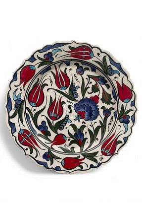 کاسه و بشقاب دکوراتیو رنگی سرامیک GALATA GIFT - کد 920163741