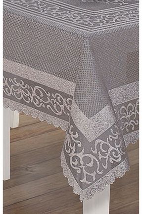 رومیزی طوسی پلی استر WENESSİ - کد 97351388
