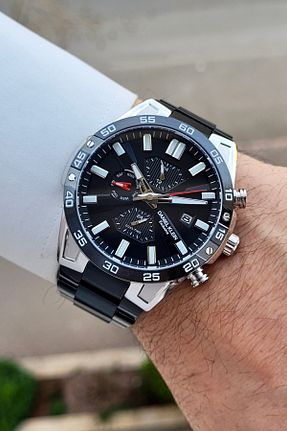 ساعت مچی مشکی مردانه 45 میلی متر Daniel Klein - کد 921531546