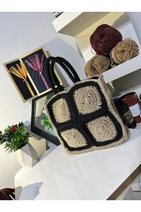 کیف دوشی مشکی زنانه پلی استر Tarzın Sesi - کد 920306739
