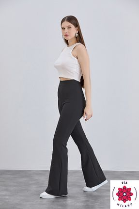 ساق شلواری مشکی زنانه بافتنی Alos - کد 920323998
