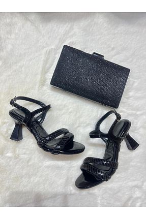 کفش مجلسی مشکی زنانه پاشنه ضخیم Pier - کد 920315573