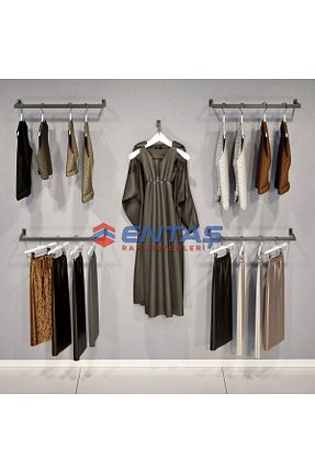 چوب لباسی مشکی فلزی RAF MARKETİ - کد 920337016