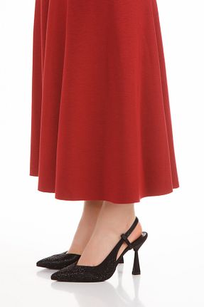 کفش پاشنه بلند کلاسیک مشکی زنانه چرم مصنوعی PASSAGE SHOES - کد 920332870