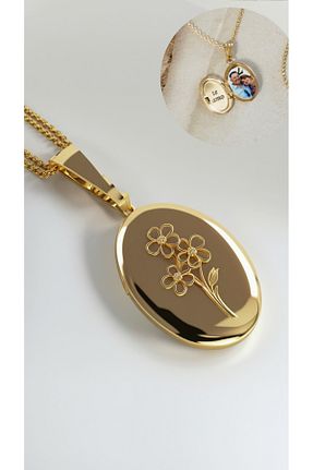 گردنبند نقره طلائی زنانه 925 عیار ZAFERİNAN - کد 920363831