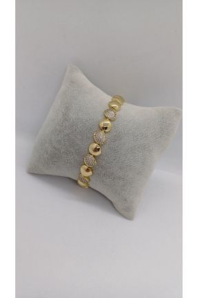 دستبند استیل (فولاد) زرد زنانه استیل ضد زنگ XUPING JEWELRY - کد 920370892