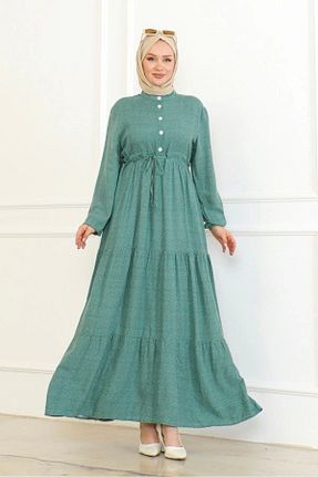لباس سبز زنانه بافتنی Neva Style - کد 861772242
