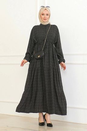 لباس مشکی زنانه بافتنی Neva Style - کد 861769116