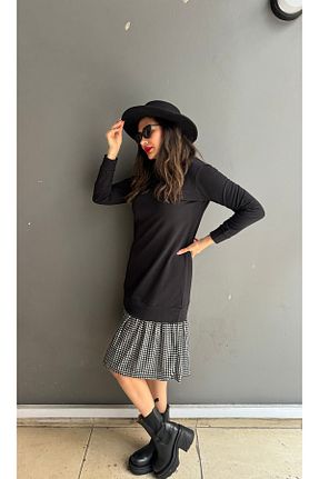 لباس مشکی زنانه رگولار Butik - کد 920402190
