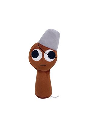 اسباب بازی مخملی سفید بچه گانه 25 cm Zigver - کد 920411496