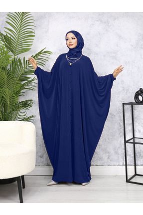 کلاه و ابایا سرمه ای زنانه تریکو Modamorfo - کد 920431762