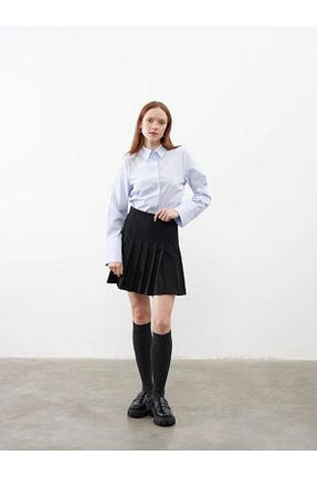 دامن بژ زنانه ساده MARKAPIA WOMAN - کد 879387587