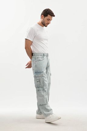 شلوار آبی مردانه پارچه BANNY JEANS - کد 862584234