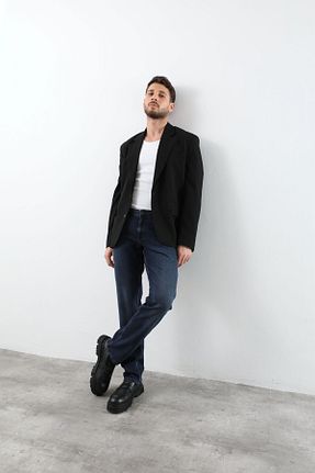 شلوار آبی مردانه لیکرا BANNY JEANS - کد 780338336
