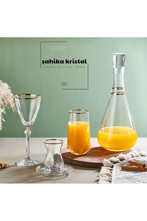لیوان شیشه Şahika Kristal cama atılan imza - کد 920467261