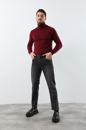 شلوار مشکی مردانه لیکرا BANNY JEANS - کد 780338222