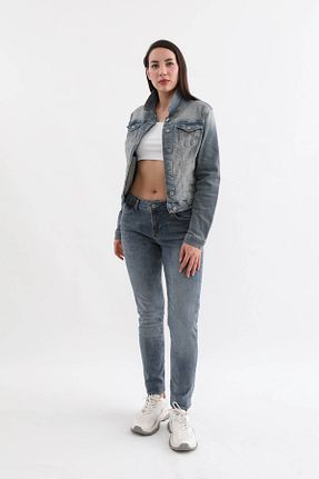 کت آبی زنانه اورسایز BANNY JEANS - کد 765929354