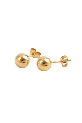 گوشواره استیل (فولاد) زرد زنانه استیل ضد زنگ Siya Silver - کد 897909730