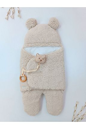 پتوی کودک و نوزاد بژ پنبه ای Tomuycuk - کد 868947567