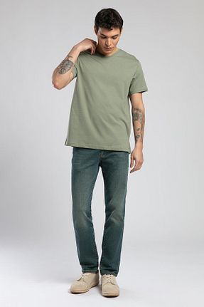 تیشرت خاکی مردانه رگولار Lee Cooper - کد 920512896
