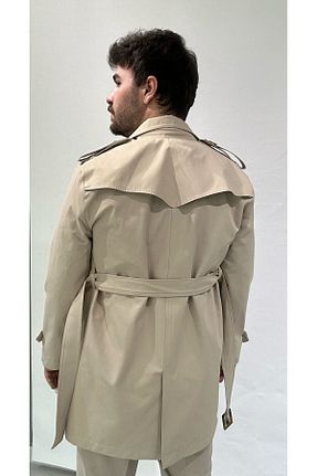 ترنچکت بژ مردانه پلی استر RESSHO - کد 921326651
