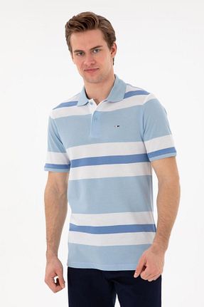 تیشرت آبی مردانه رگولار U.S. Polo Assn. - کد 920519504