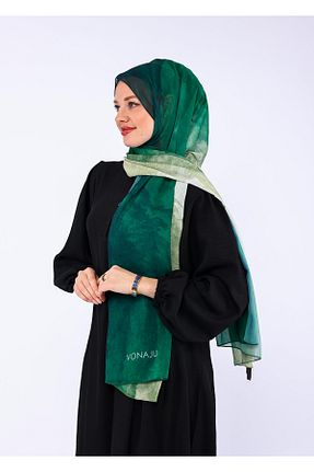 روسری سبز شیفون VONAJU - کد 744101921