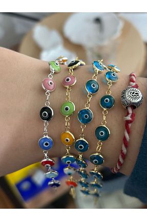 دستبند نقره قهوه ای زنانه 925 عیار BerCio Silver - کد 920523292